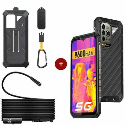 endoscopio y carcasa flip